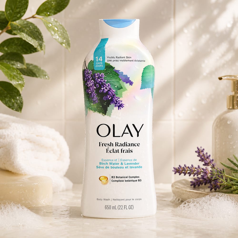 Olay Fresh Radiance — Sève de Bouleau & Lavande