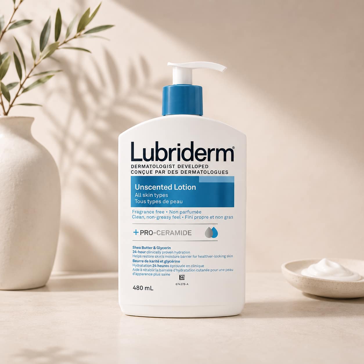 Lubriderm — Lotion Hydratante 24H Vitamine B5